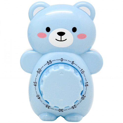 Animal-Shaped Mechanical Kitchen Timer with Magnetic Base