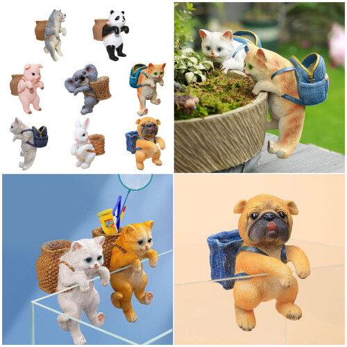 Hars Dierenstandbeeld Aquariumaccessoires Aquariums-koala 2