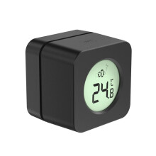 Nettoyeur d'aquarium et thermomètre avec brosse anti-algues en verre