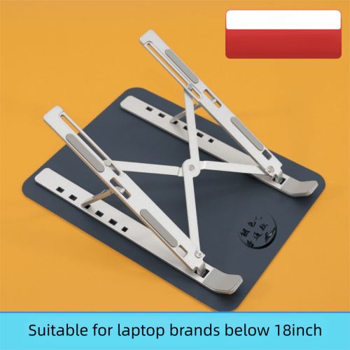 Supporto di raffreddamento pieghevole per laptop con base antiscivolo