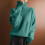 Damen-Strickpullover, langärmelig, Oversize-Rundhalsausschnitt 7