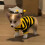 Striped Cute Bee Cat Costumes 4