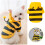 Striped Cute Bee Cat Costumes 3