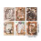 15Sheets Antique Paper Sticker Decorative Scrapbooking-5 2