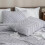 Silver Grey Boho Comforter Set Full Size 3-Piece 4