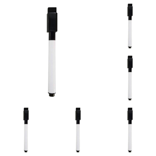 Marqueurs effaçables à sec, pointe fine, faible odeur, non toxiques, lot de 10
