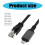 USB-C till RJ45 Ethernet-adapter 1000 Mbit/s 3