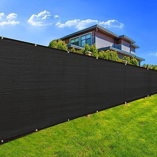 Privacy Screen Net 1,2 m x 1,5 m Sort 170 GSM