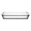 Microwave Safe Rectangular Glass Dish Oven Safe-2.2L 2