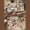 15Sheets Antique Paper Sticker Decorative Scrapbooking-5 6