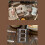 15Sheets Antique Paper Sticker Decorative Scrapbooking-5 7