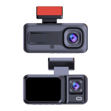 4K Dash Cam med 170 vidvinkel, 64 GB lagringsplass, WiFi,