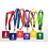 Ausweis- und Lanyard-Set, mehrfarbig, 6er-Pack 1