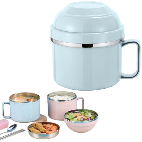 30oz Microwave-Safe Soup Bowl with Handles, 900ml 1