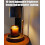 Vintage industriel lysvarmerlampe sort justerbar 4