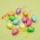 Easter Event & Party Supplies,Easter Egg Ornament Easter Colorful Egg Printed Easter Eggs Easter Tree Decoration For Easter Spring 6