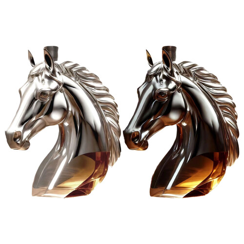 Liquor Storage Whiskeys Decanter Bottle for-silver 1000ml 1