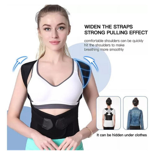 Chaleco corrector de postura para la columna cervical, ajustable 2