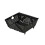 Foldable Plastic Fruit & Vegetable Basket – Stackable, 4