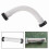 Mangueira para Piscina For11535, 1 peça, tubo curto de 45 cm (18 polegadas), branca. 5