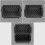 4-Pack Gray Plastic Stackable Kitchen Storage Basket, Stacking Organizer Basket 3