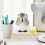 Figurine hibou en résine, statue décorative, 14 cm 5