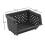 4-Pack Gray Plastic Stackable Kitchen Storage Basket, Stacking Organizer Basket 7
