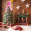 Candy Cane Top Hat Christmas Tree Topper 5