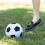 Fotbollsformad stoppad kudde 1 st 8