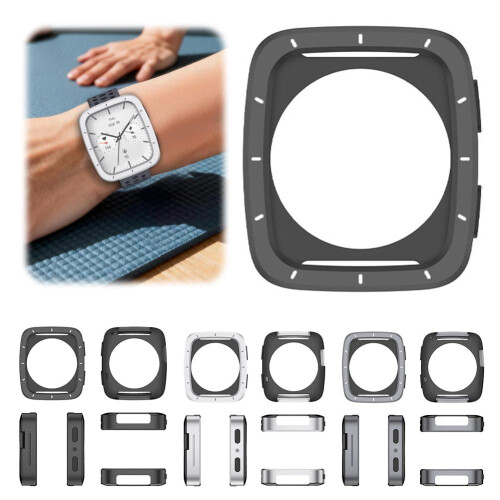 Συμβατό με Amazfit2Square/2s Square Sapphire Metal Case για ρολόγια, μεταλλικό πλαίσιο υψηλής αντοχής 1