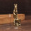 Copper Decorative Artcrafts Sculpture Statue Mythic Goat Fish 3