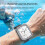 Συμβατό με Amazfit2Square/2s Square Sapphire Metal Case για ρολόγια, μεταλλικό πλαίσιο υψηλής αντοχής 7