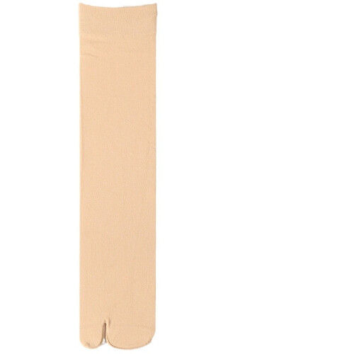 Γυναικείες λεπτές μεταξωτές κάλτσες με σχισμένα τα δάχτυλα πάνω από τη γάμπα με 1
