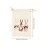Easter Bunny Drawstring Bags Cotton-Linen 6-Pc 3