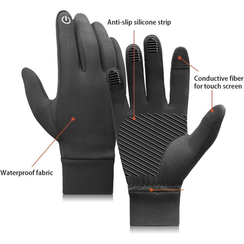 Winter-Thermo-Fahrradhandschuhe Unisex Touchscreen 2
