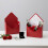 Valentinsbriefumschlag-Box mit romantischem Blumendesign, 8 Stück, dick 7
