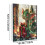 Drakenkerstadventskalender met 24 acrylversieringen 3
