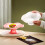 Glass Fruit Serving Bowl Party Dessert Tray for Table-White 7