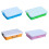 Stackable Plastic Sand Tray with Lid and Stickers, Blue 5