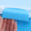 Stackable Plastic Sand Tray with Lid and Stickers, Blue 8