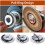 Selvstrammende flensmutter 5/8"-11M14M10 for vinkelsliper 7