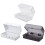 Universal Electrical Waterproof Box Accommodating Various-White 3
