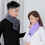 USB Powered Heating Scarf Skin Friendly Vibration Massage Heated Neck Wrap 5