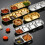 Stainless Steel Seasoning Plate 4-Grid Square 2