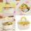 Elegante kinderhaaraccessoires Dubbellaags opslagcontainer-1 2
