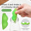 Bean-Shaped Bottle Cleaning Sponge 3 pcs 2