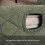 Dog Strollers Seat Cover Washable Protective Cushion for-Beige1 5