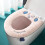 WC-Sitzbezug, weich, dicker, waschbar 3