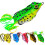 Paddle Tail Shrimp Lure – Realistic Design, 2 Pack 2