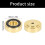 12Pcs Metal Cutting Board Feet with Antislip Base Ensuring 3